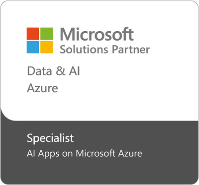 Microsoft Solutions Partner, Data and AI, Specialist AI Apps on Microsoft Azure